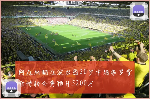阿森纳瞄准波尔图20岁中场弗罗霍尔特转会费预计5200万